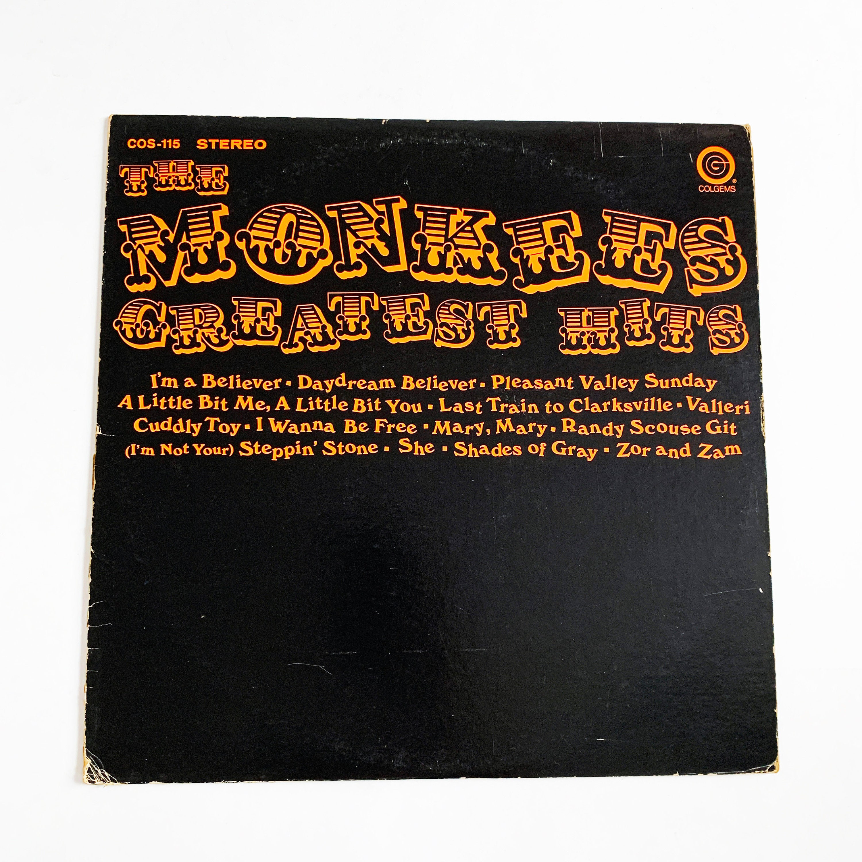 Vintage 1969 the Monkees Greatest Hits 12