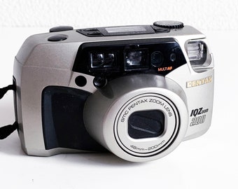 PENTAX ESPIO 120SW II Silver in Box Point & Shoot Film Camera From