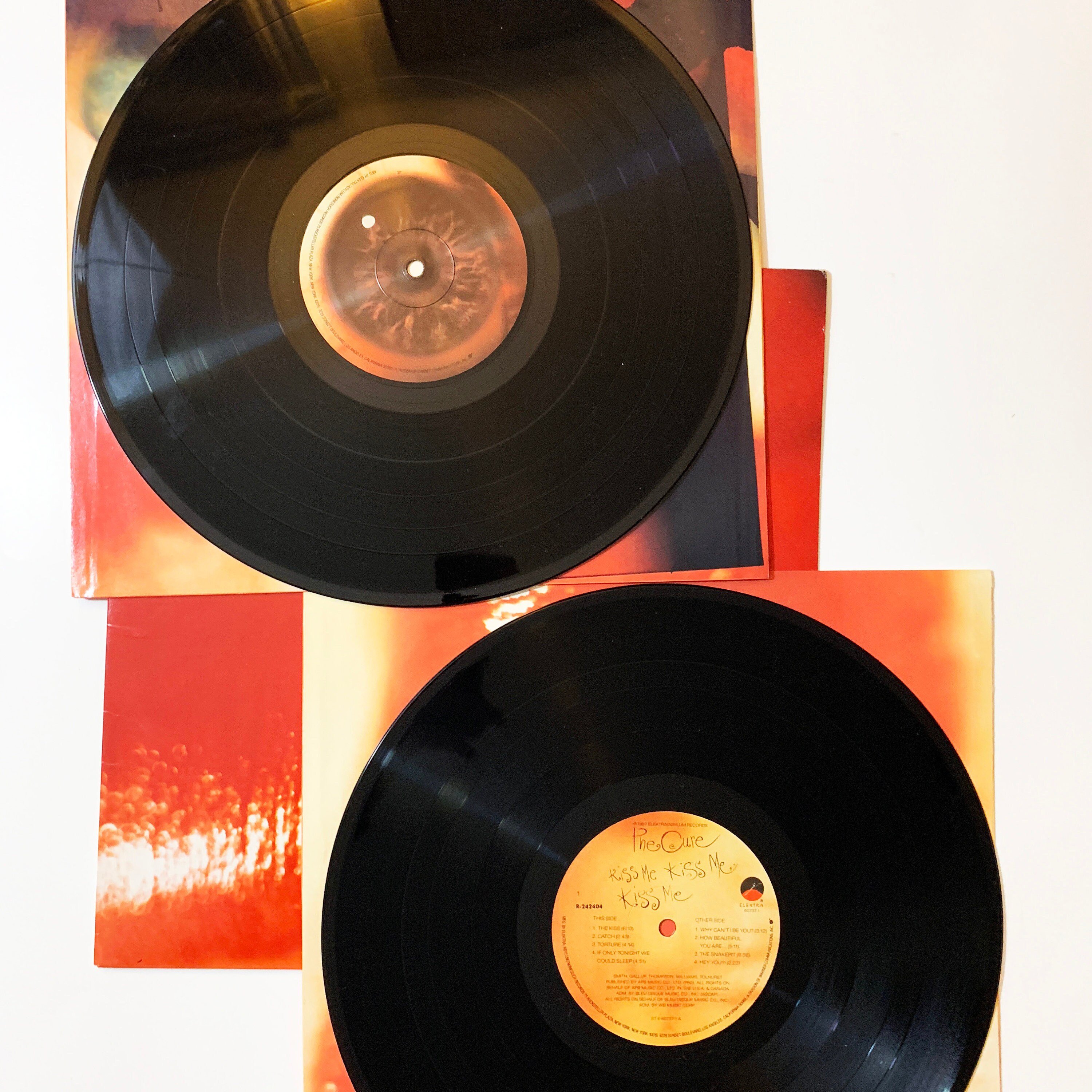 Vintage the Cure Kiss Me Vinyl Record LP, 1987 Album - Etsy