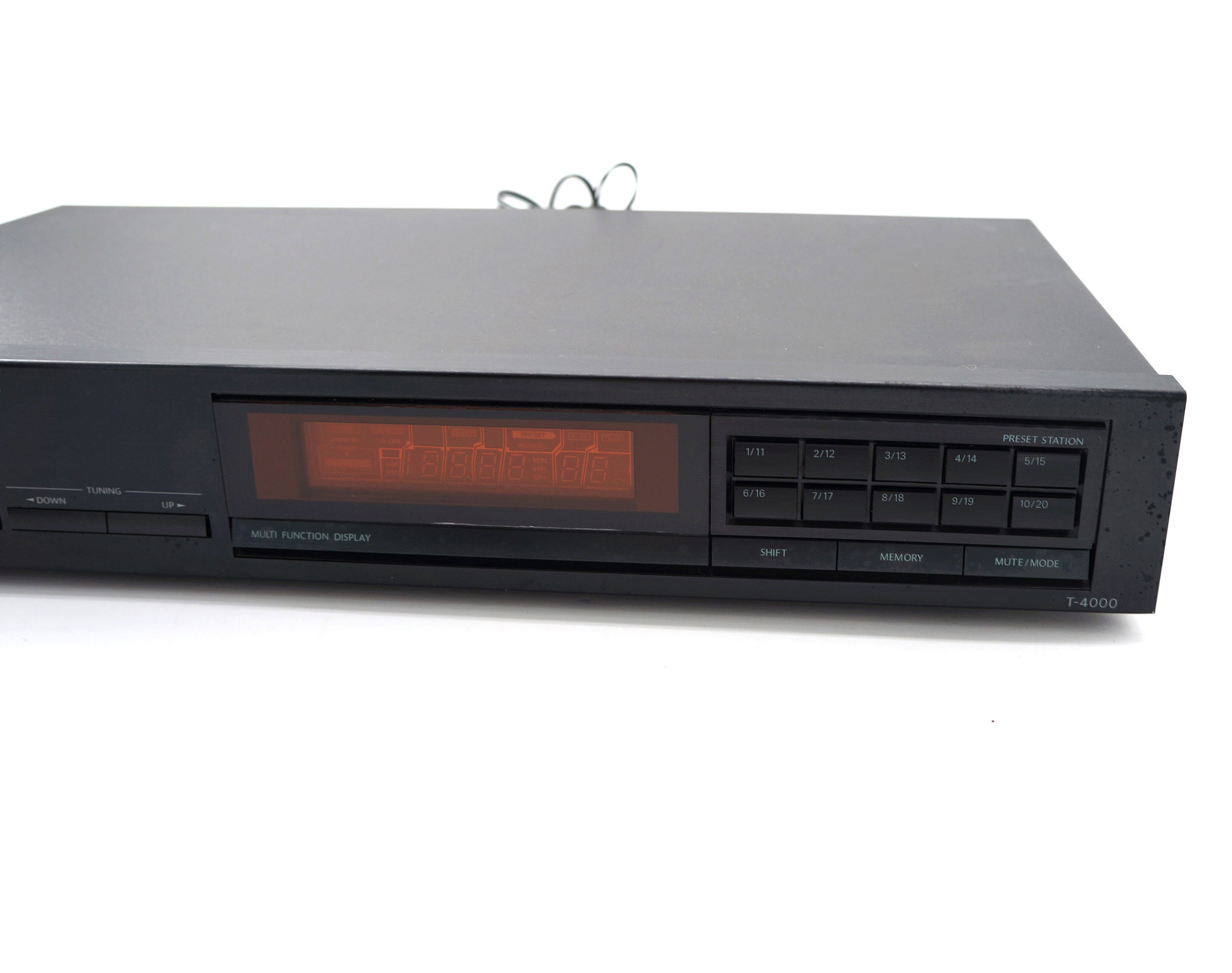 Vintage Onkyo T-4000 Quartz Synthesized AM/FM Stereo Tuner
