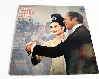 Vintage My Fair Lady Soundtrack Motion Picture LP Record Vinyl