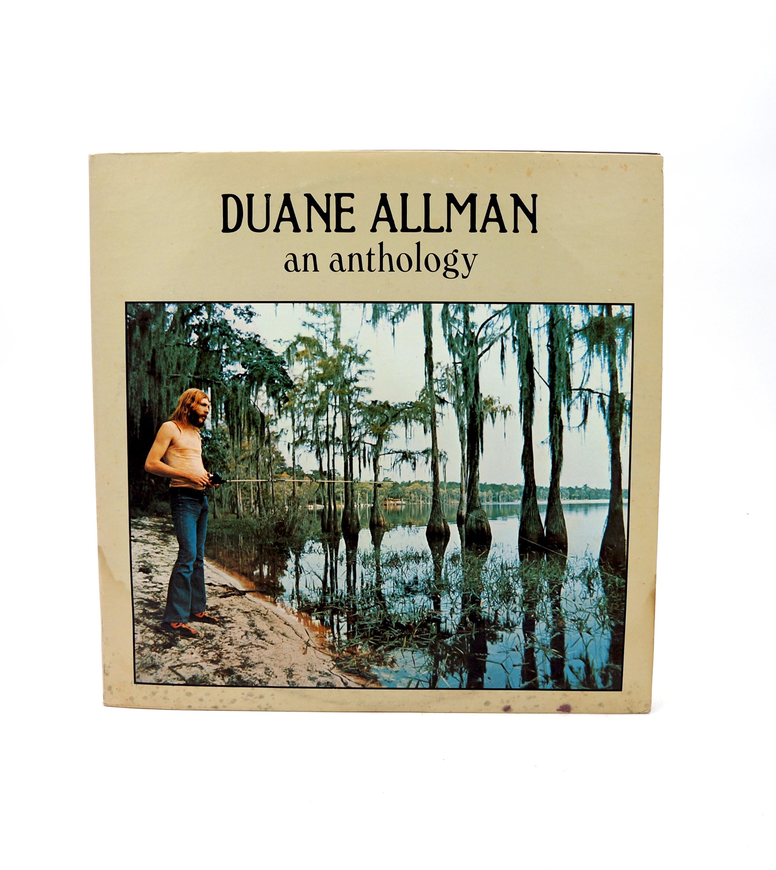 Vintage 1972 Duane Allman an Anthology Vinyl Record Rock 12