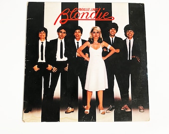Vintage Blondie Parallel Lines LP Record Vinyl Album 12" 1970s Greatest Hits Heart of Glass