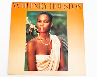 Vintage Whitney Houston Debut LP, Self-Titled Album, 1985 Vinyl Record