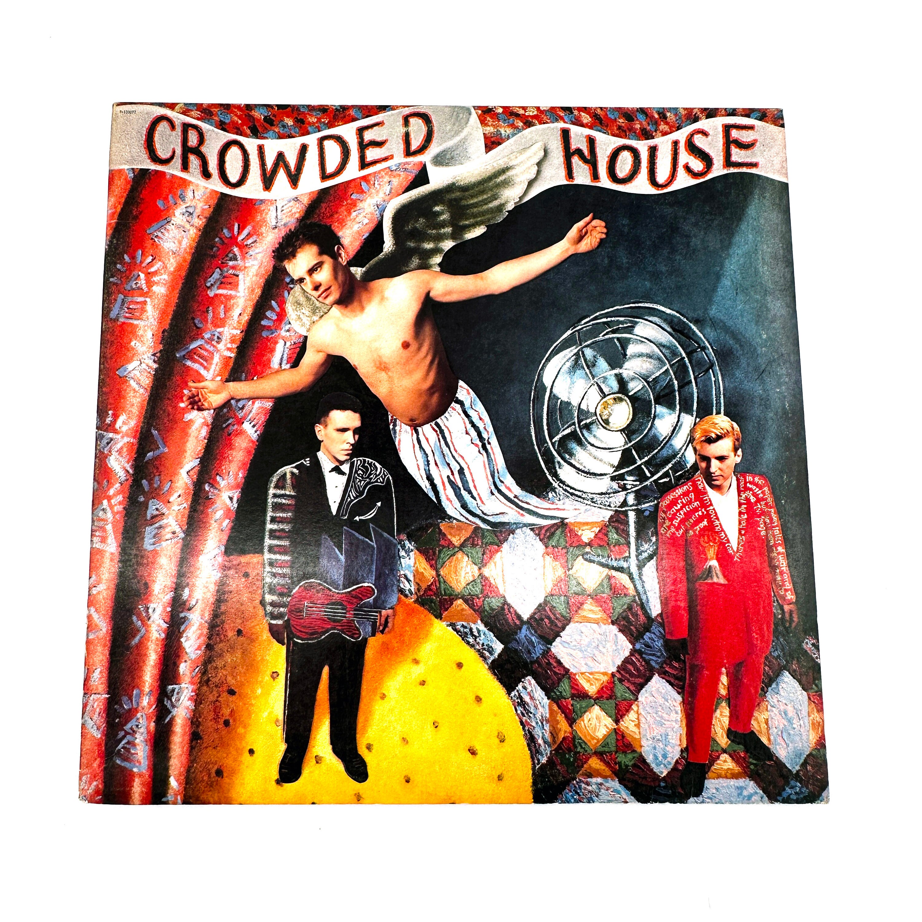Vintage Crowded House Self Titled Vinyl Record LP 1986 Album 12