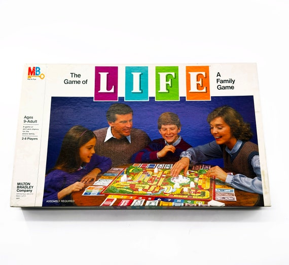 Vintage Game of Life Milton Bradley 100% Complete Classic Game
