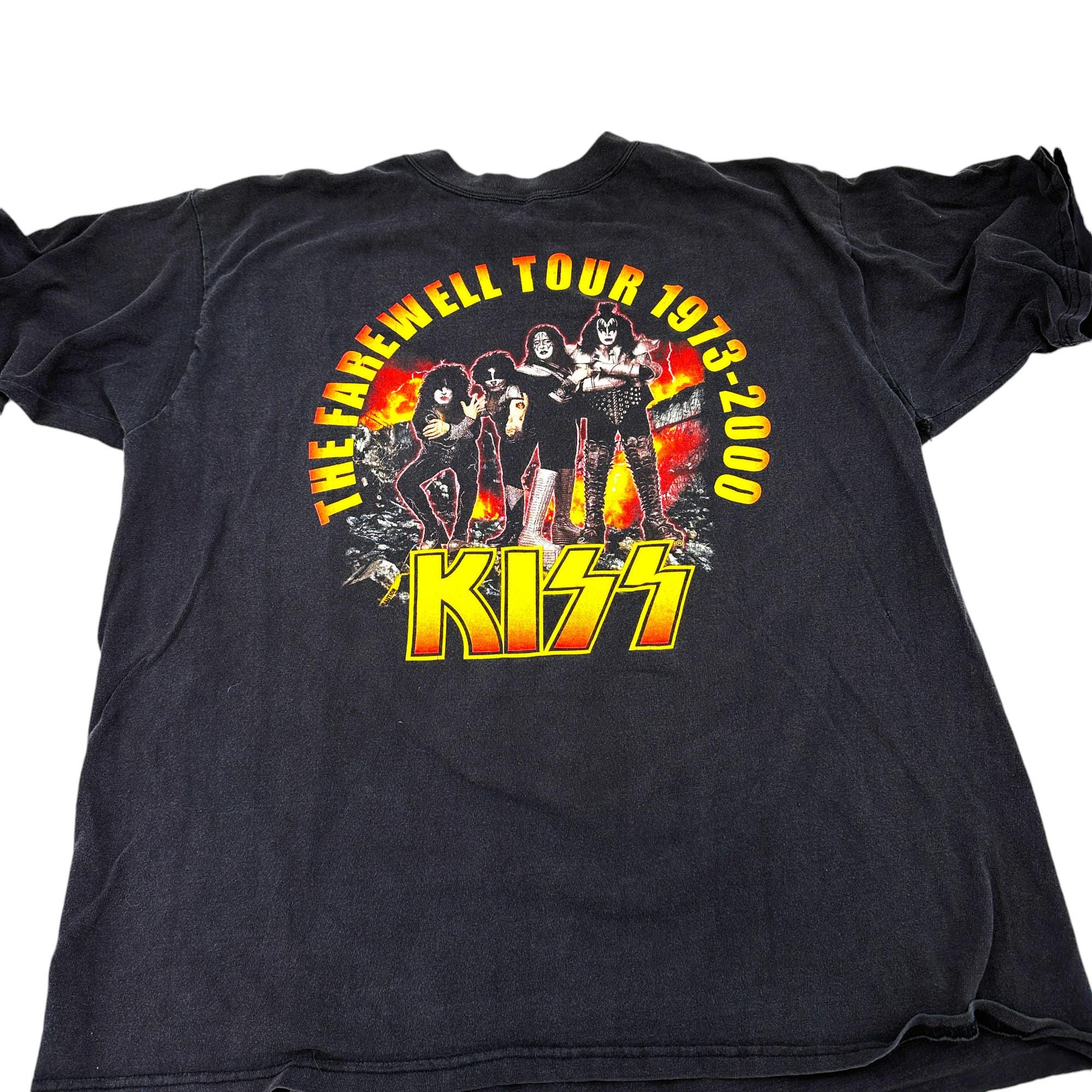 Vintage KISS the Farewell Tour 1973-2000 Authentic 2000s Y2k