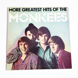 Vintage More Greatest Hits of The Monkees 12&quot; LP Record Vinyl Album Vinyl Greatest Hits