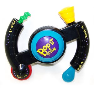 Vintage Bop It Extreme Push and Pull Game by Hasbro 1990s Toy 80s Twist It