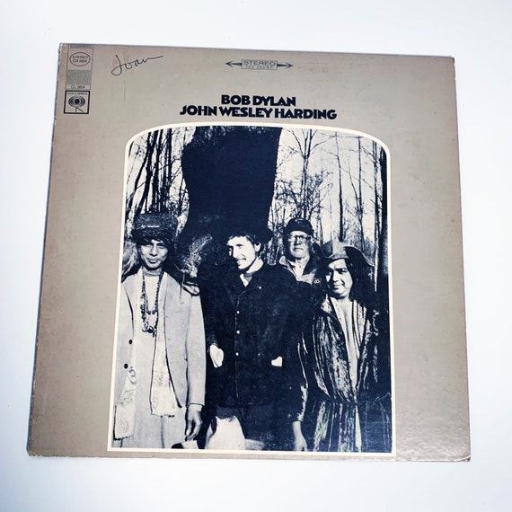 Bob Dylan John Wesley Harding Vinyl LP Record Album Columbia 60s
