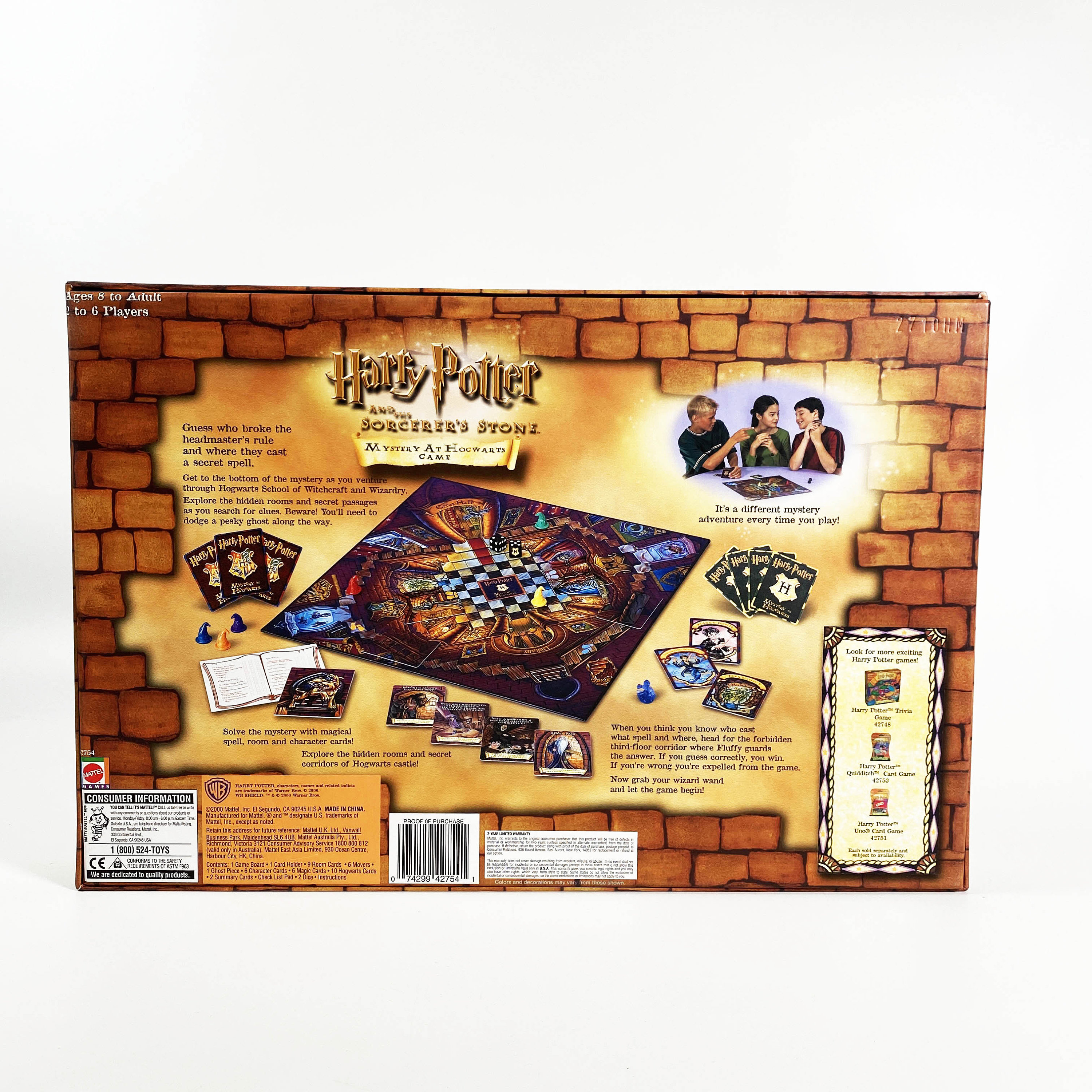 Harry Potter Sorcerer's Stone Mystery at Hogwarts Game - Etsy