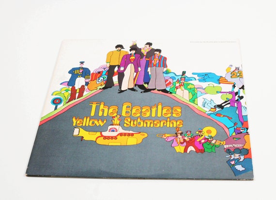 Yellow Submarine Beatles Vinyl Album - Vintage 12