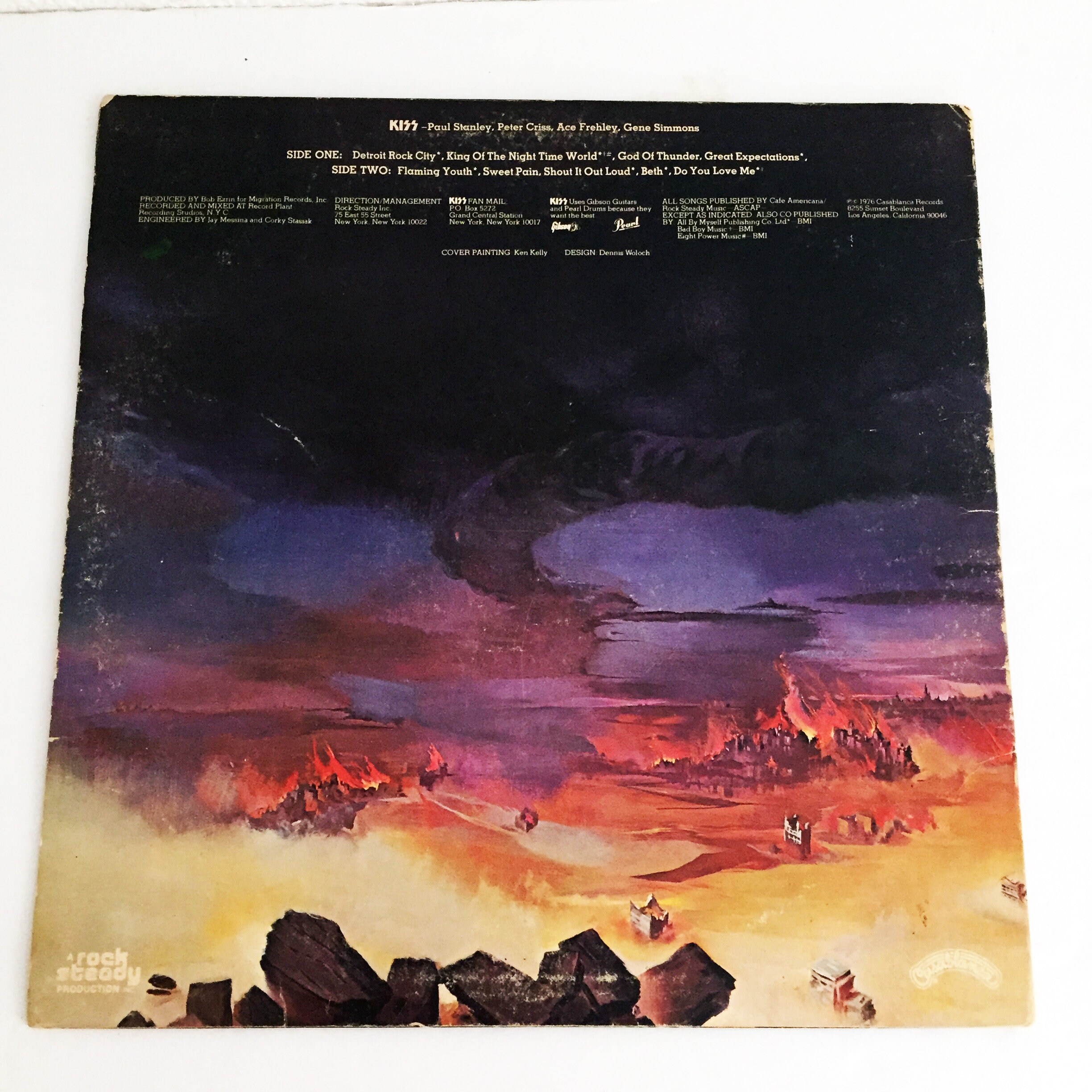 欧LP Kiss Destroyer 060253765826 Casablanca, Mercury, /00260 Kiss Destroyer LP Record Vinyl 1976 Casablanca Polygram Ace