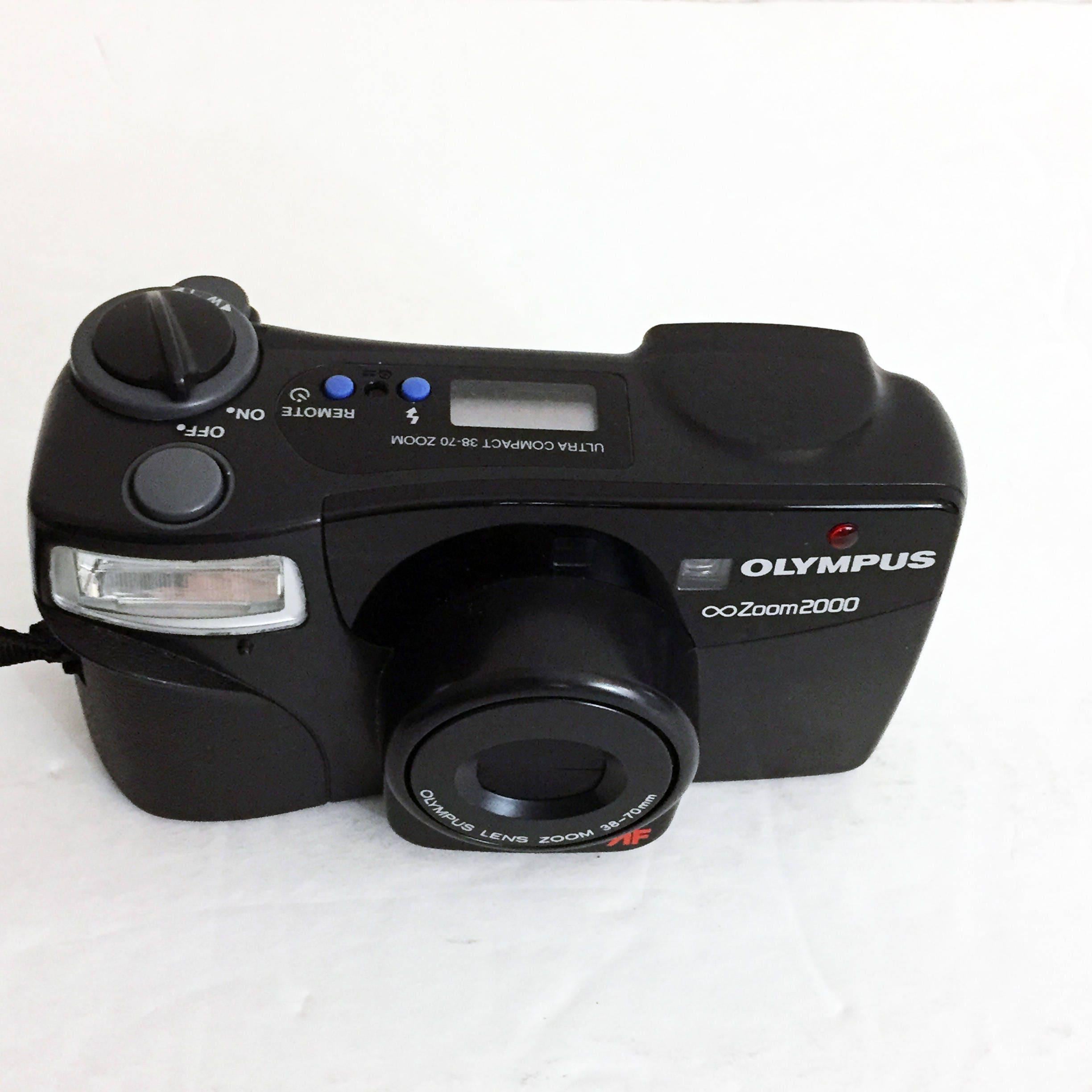 Vintage Olympus Zoom 2000 35mm Point and Shoot Film Camera Tested