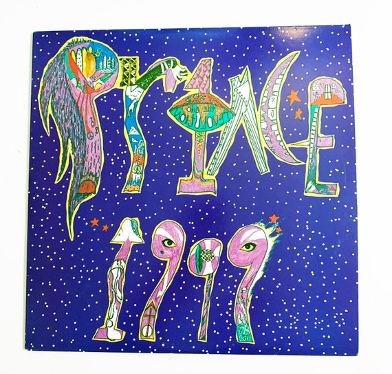 Vintage Prince 1999 Vinyl Album LP Records Little Red Corvette