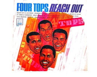 Vintagethe Four Tops Reach Out Motown Hit LP Album Record