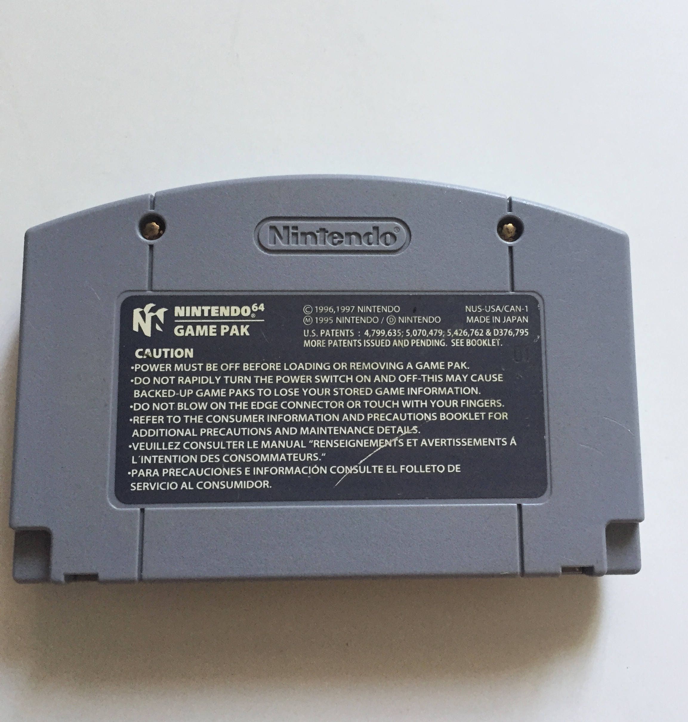 Vintage Quest 64 Nintendo 64 Tested Excellent N64 Video Game Zelda