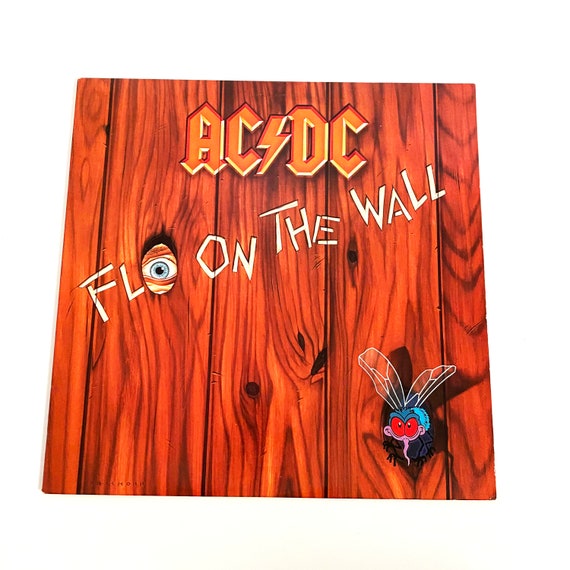 Original AC/DC Fly on the Wall Vinyl Record LP 1985 Album