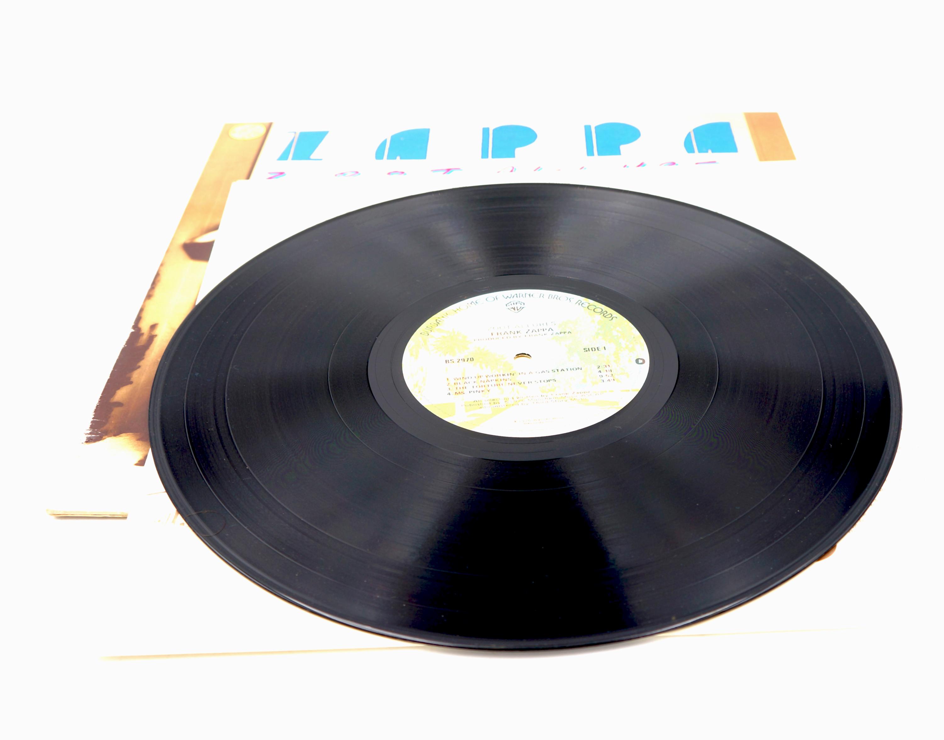 Vintage Frank Zappa Zoot Allures LP Record Vinyl Rock 1976 70s Vintage Frank Zappa Zoot Allures LP Record Vinyl Rock 1976 70s