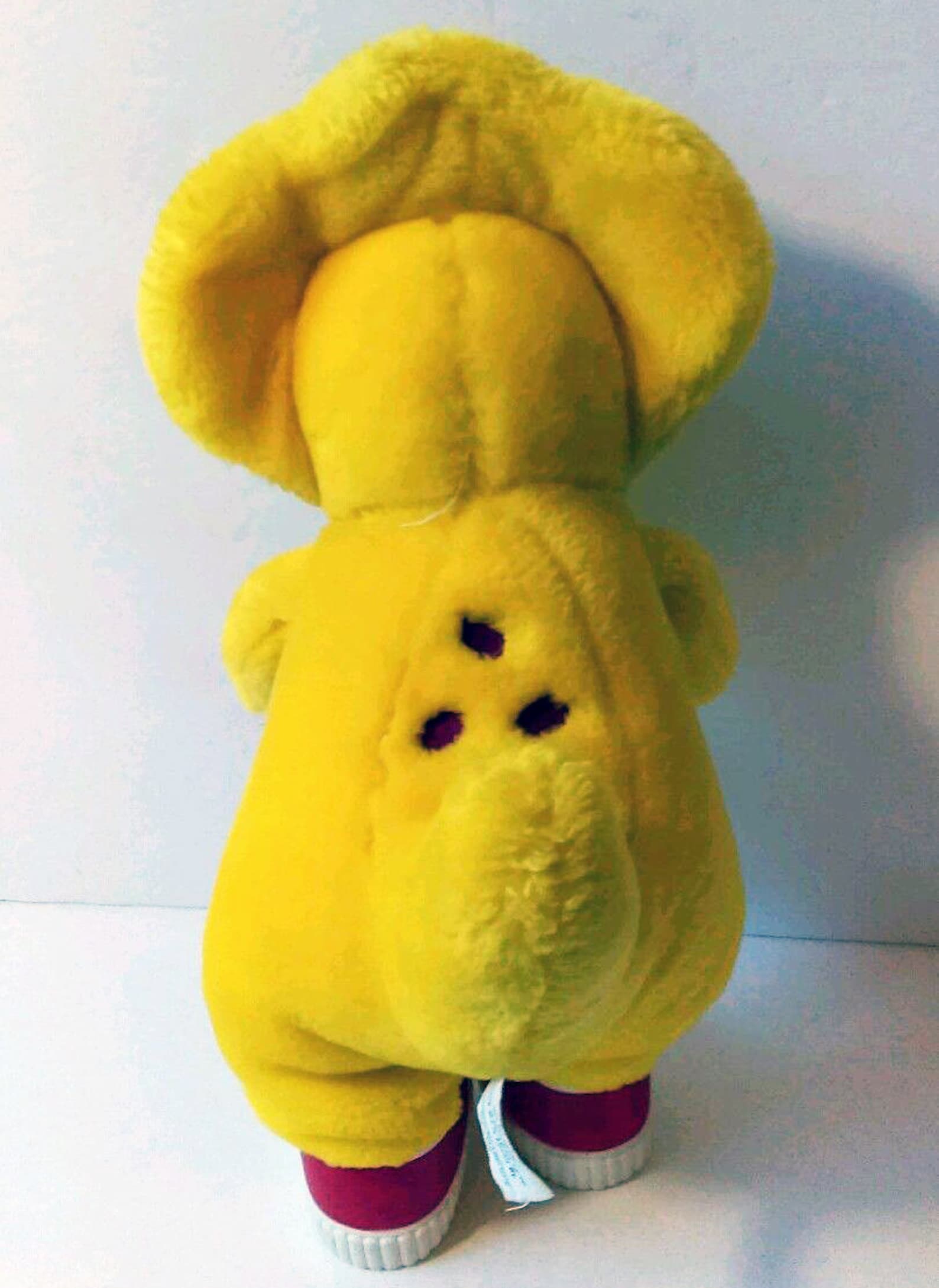 Vintage BJ Plush Stuffed Doll Barney and Friends Dinosaur Etsy