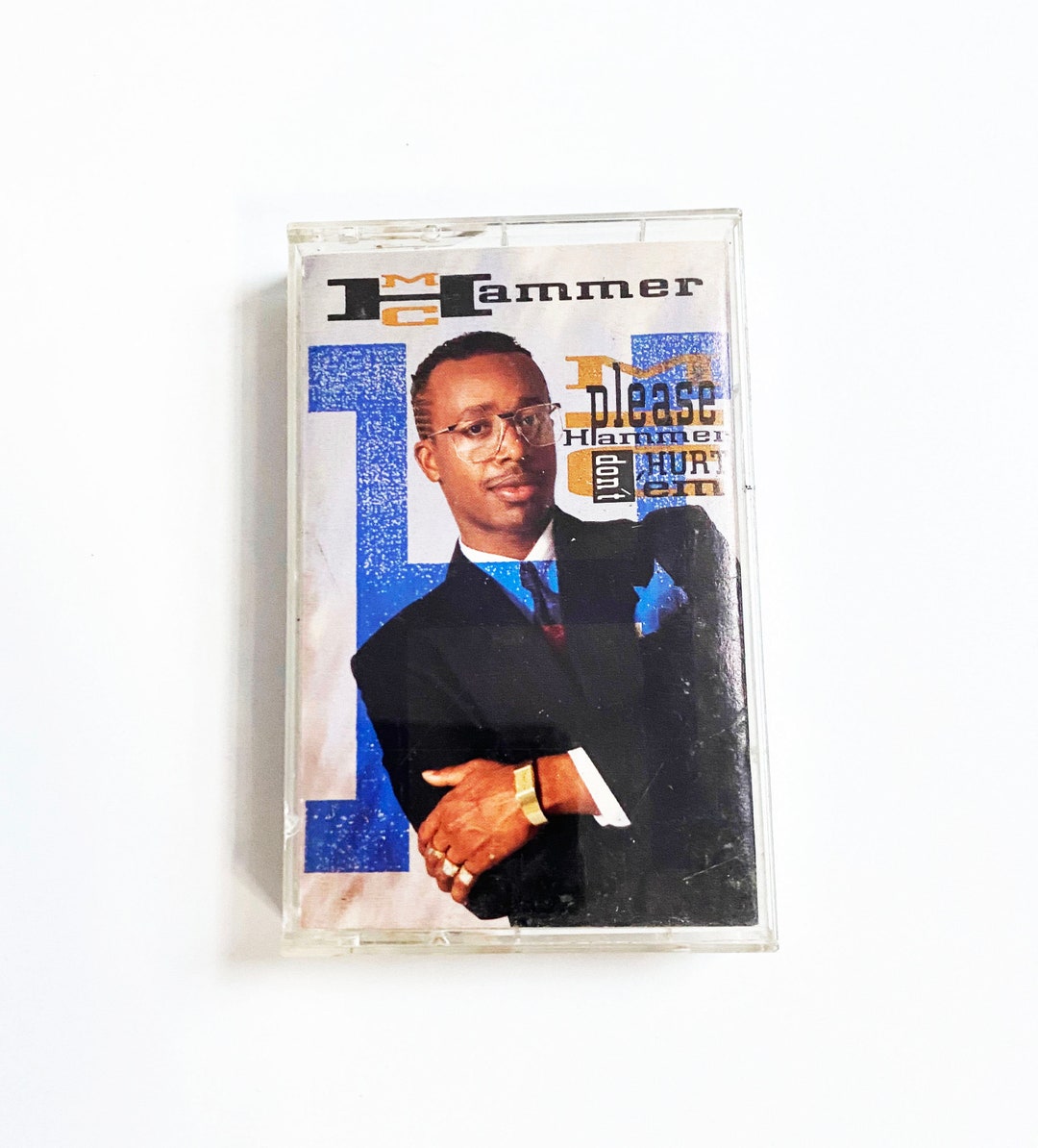 MC Hammer Cassette Tape: Please Hammer Don't Hurt 'em, 1990 Rap - Etsy