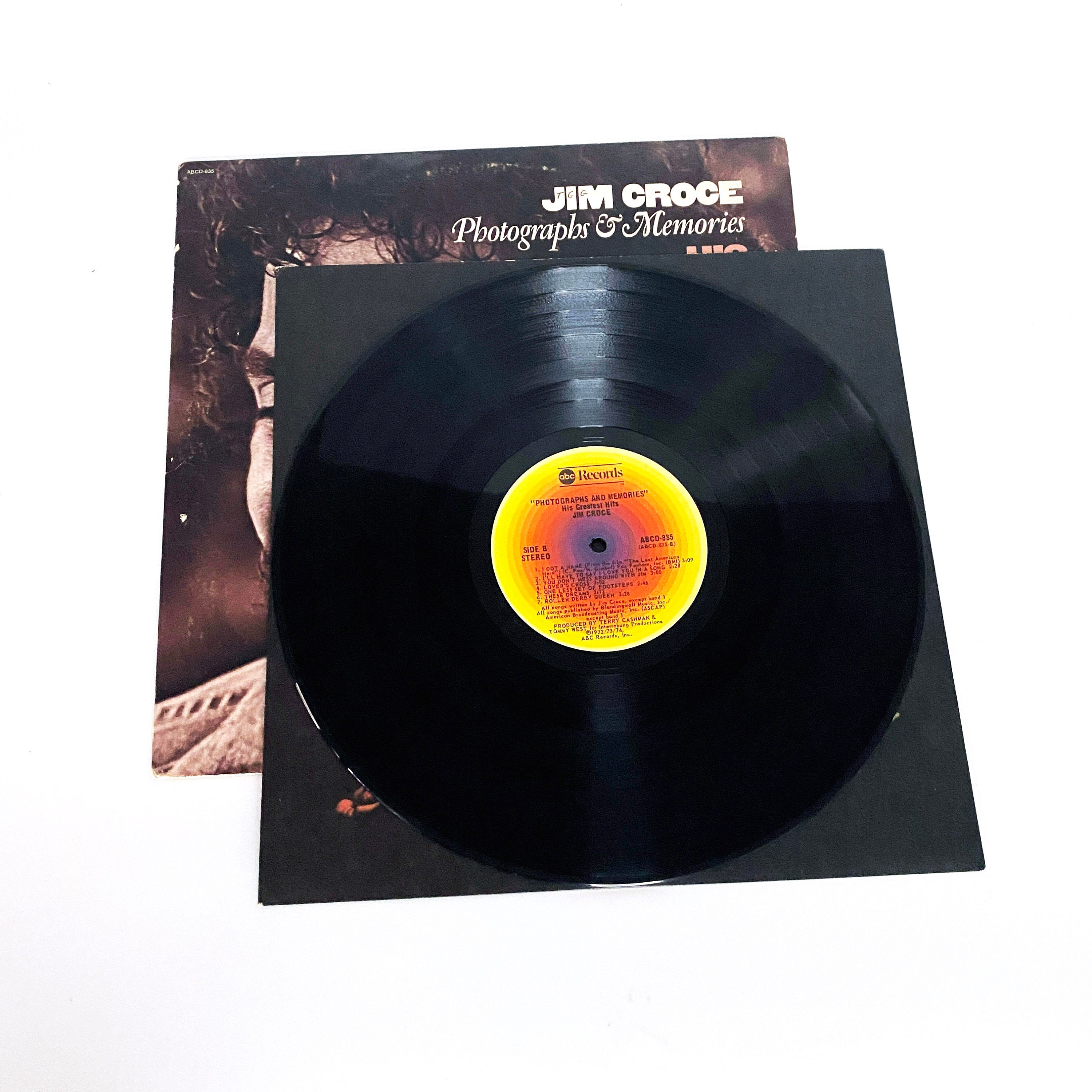 Vintage 1974 Jim Croce Photographs & Memories His Greatest Hits