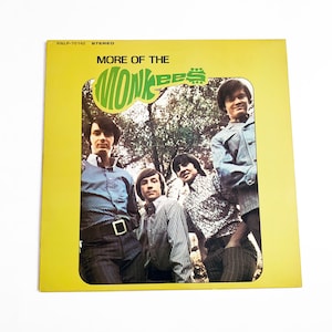 Vintage More of The Monkees The Best of The Monkees 12&quot; LP Record Vinyl Album Vinyl Greatest Hits