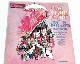 Vintage My Fair Lady Soundtrack Motion Picture LP Record Vinyl Album Musical