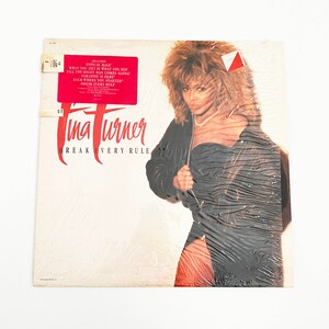 Original Tina Turner Break Every Rule Vinyl Record LP 1986 Album 12&quot; 80s