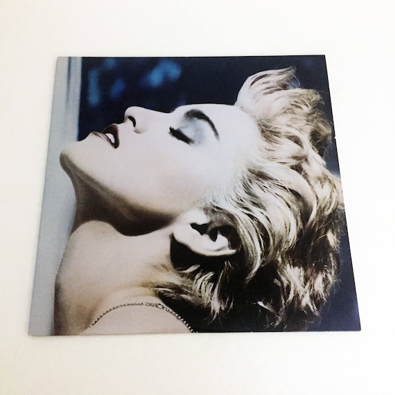 Vintage Original Madonna True Blue LP With Liner Record Album Vinyl 1986  Sire 