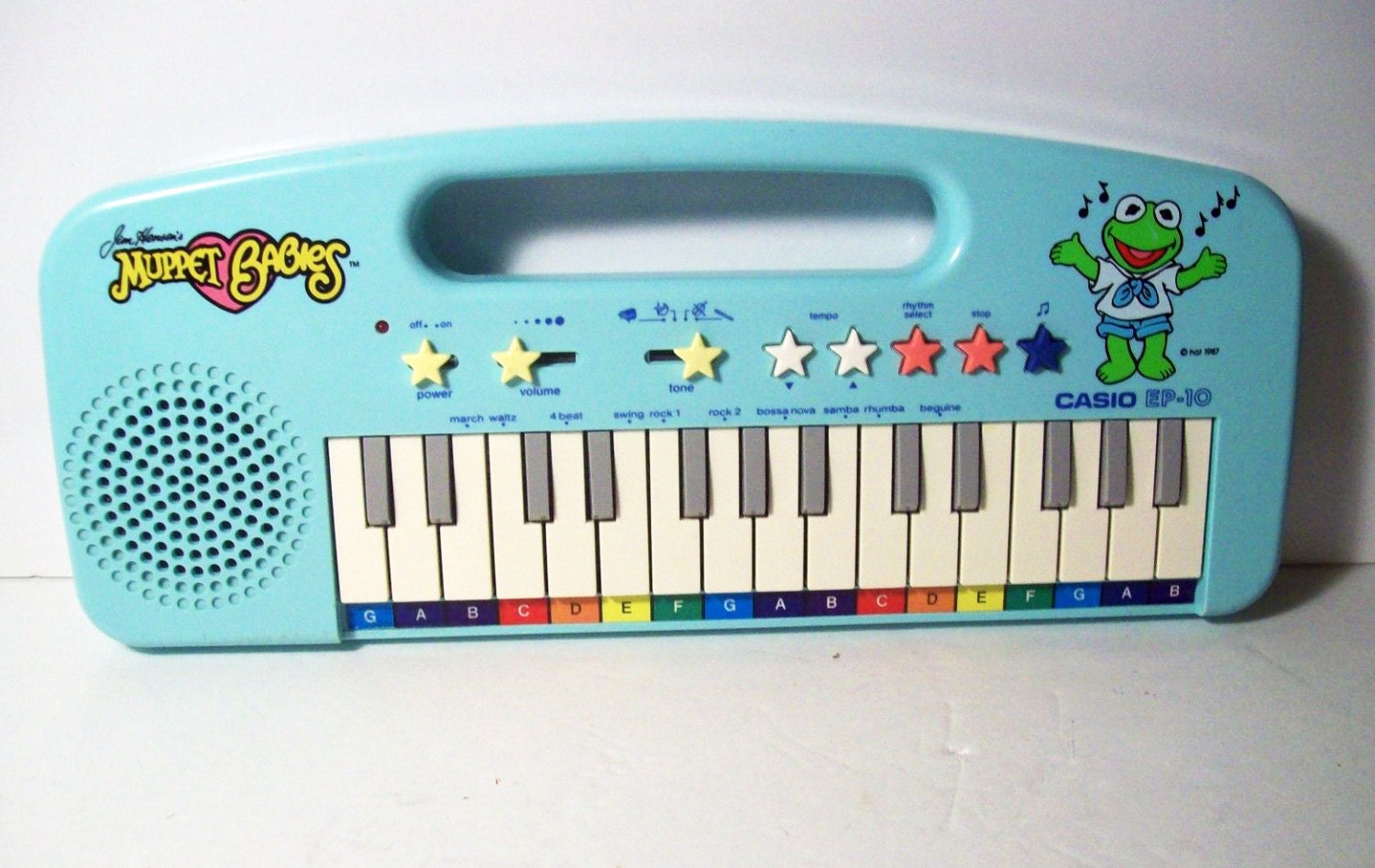 Muppet babies 2025 casio keyboard