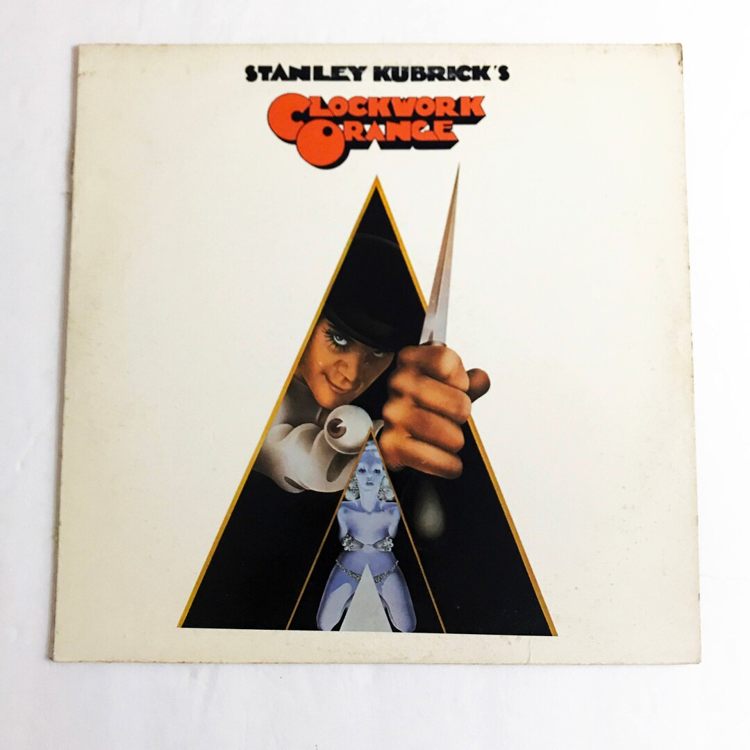 Vintage Clockwork Orange Soundtrack Motion Picture LP Record Vinyl
