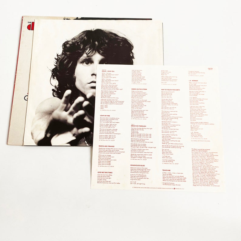 Original the Doors Greatest Hits Vinyl Record LP Excellent Etsy