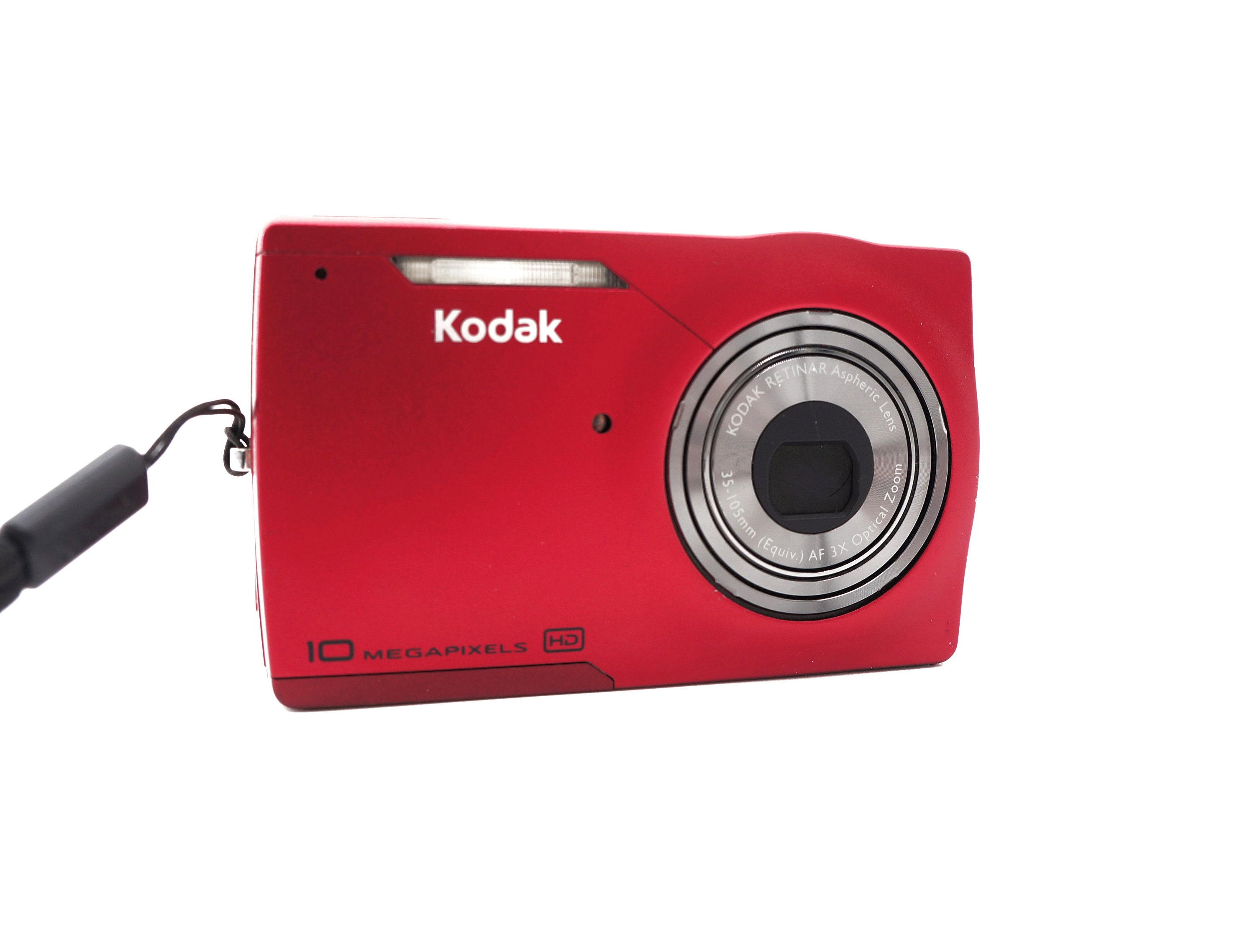 Vintage Kodak Easyshare M1093 IS 10MP Red Digital Camera Vintage Kodak Easyshare M1093 IS 10MP Red Digital Camera