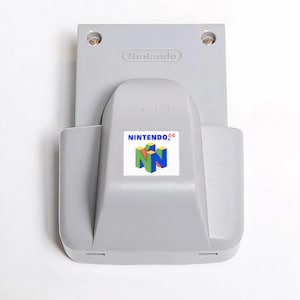 Vintage OEM Nintendo 64 Rumble Pack NUS-013 Video Game Controller Original Controls N64 Gaming 90s Authentic Original