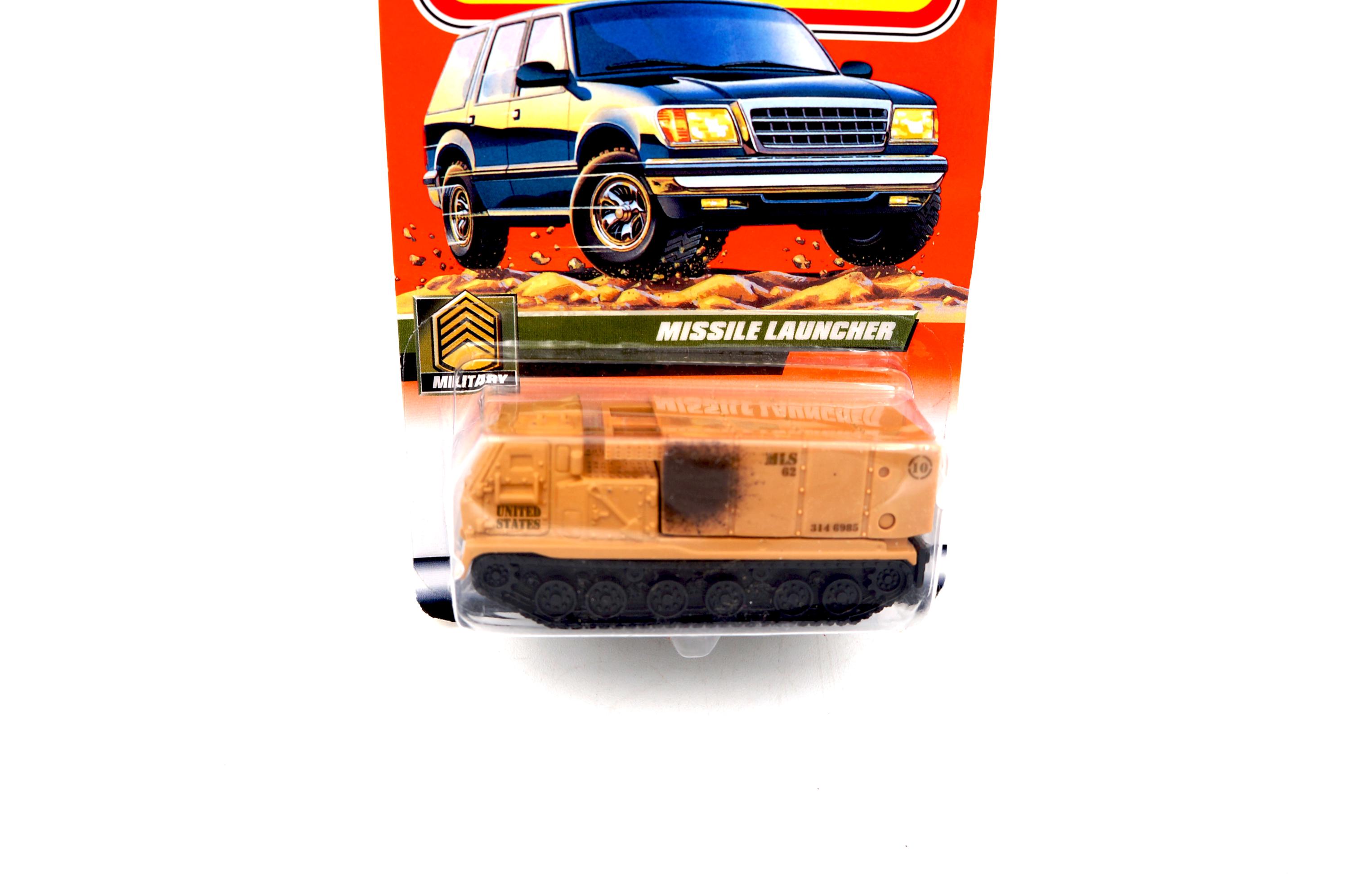 Vintage 1999 Matchbox Missile Launcher #52 – Military Series Die