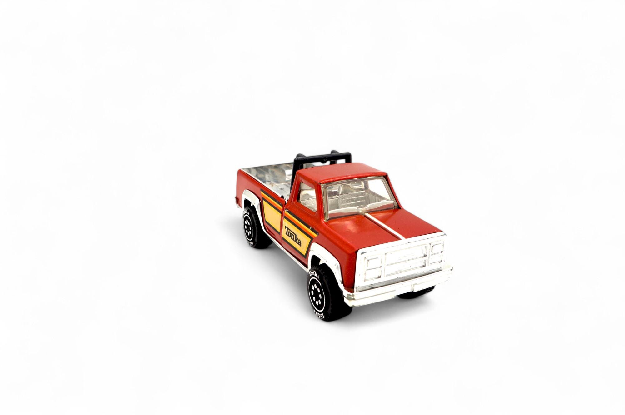 Vintage 1970's Tonka Steel 2 Tone 4x4 Pick up Truck 70's Pressed