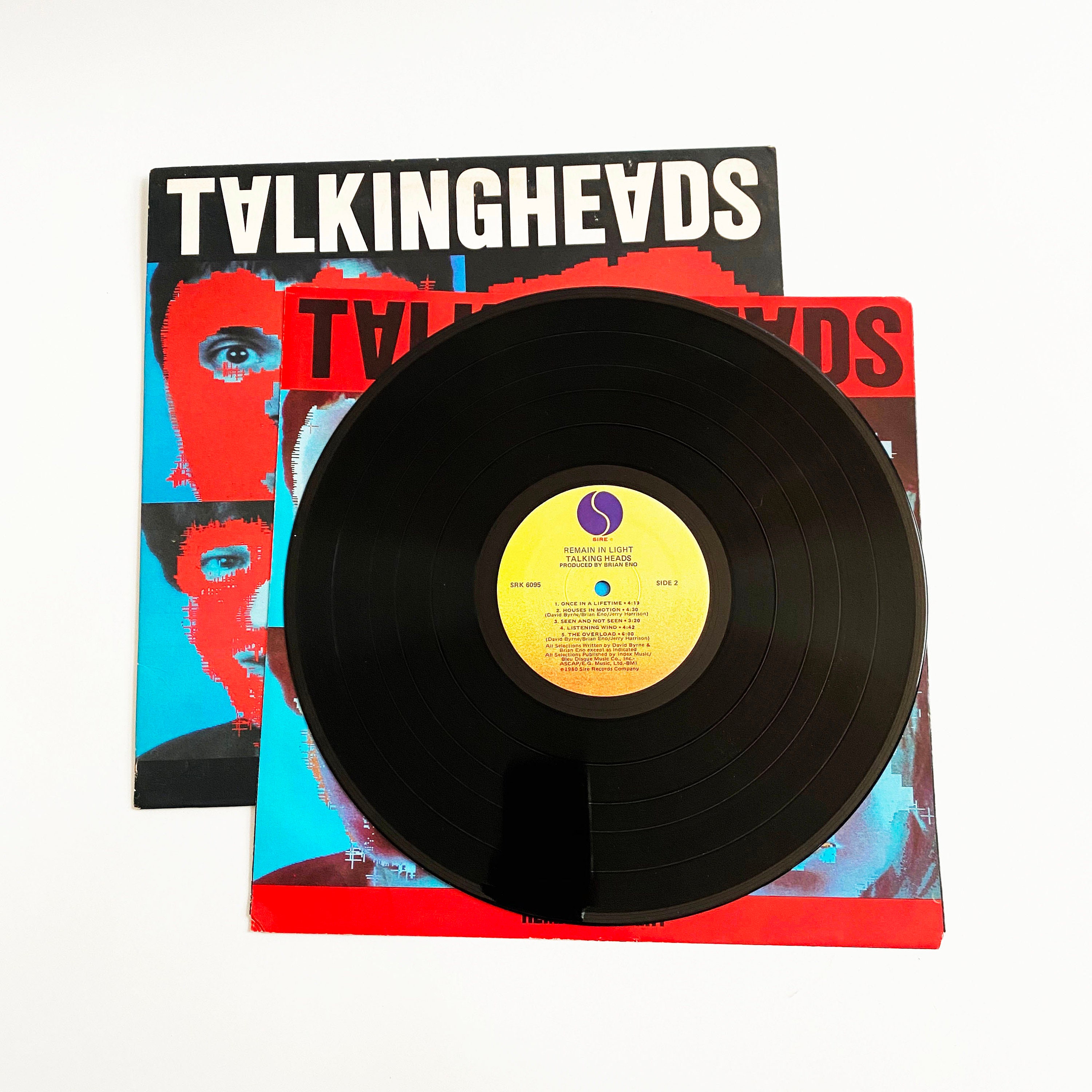 Vintage Talking Heads Remain in Light LP Record Vinyl Album
