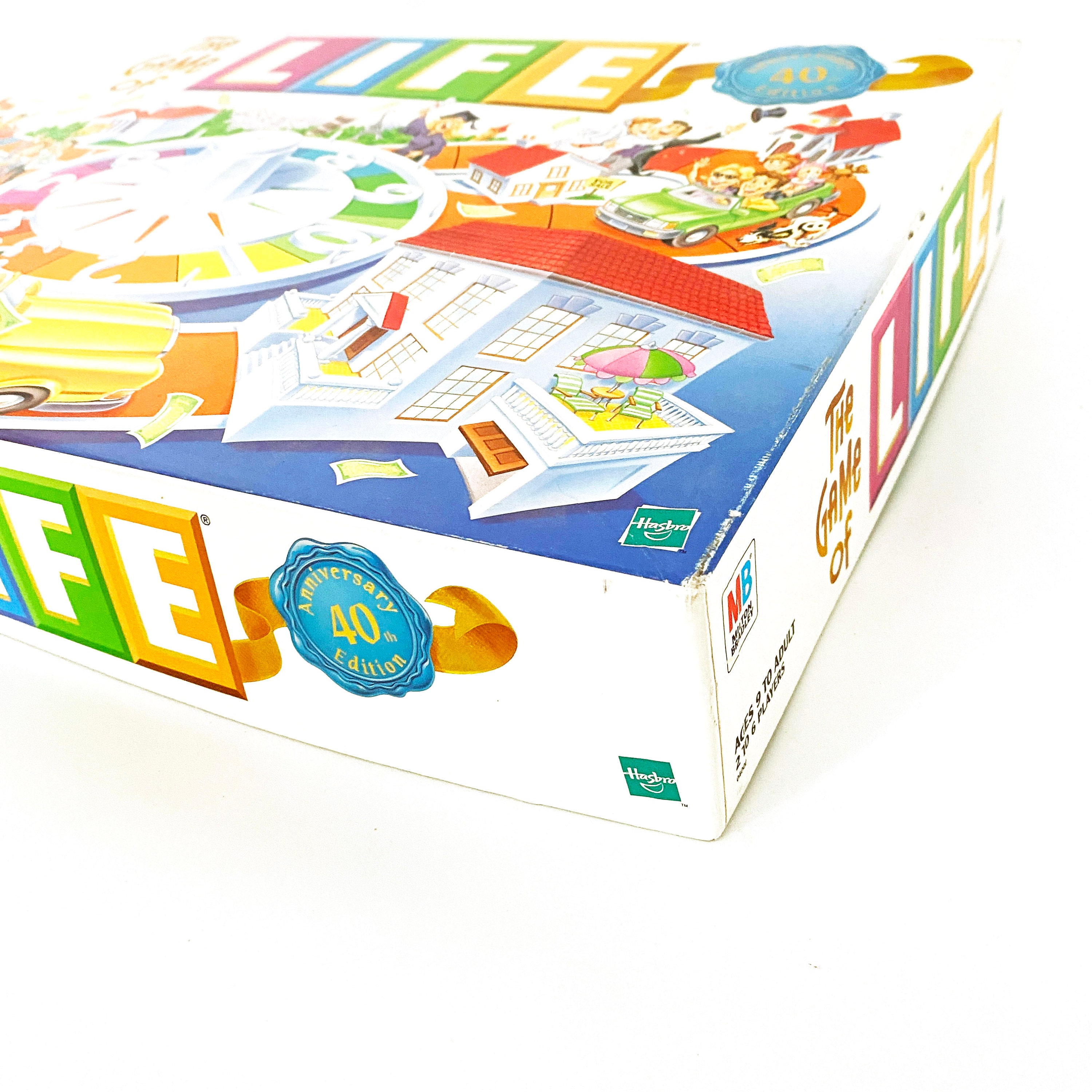 The Game of Life Twists & Turns Milton Bradley Board Game 99% 