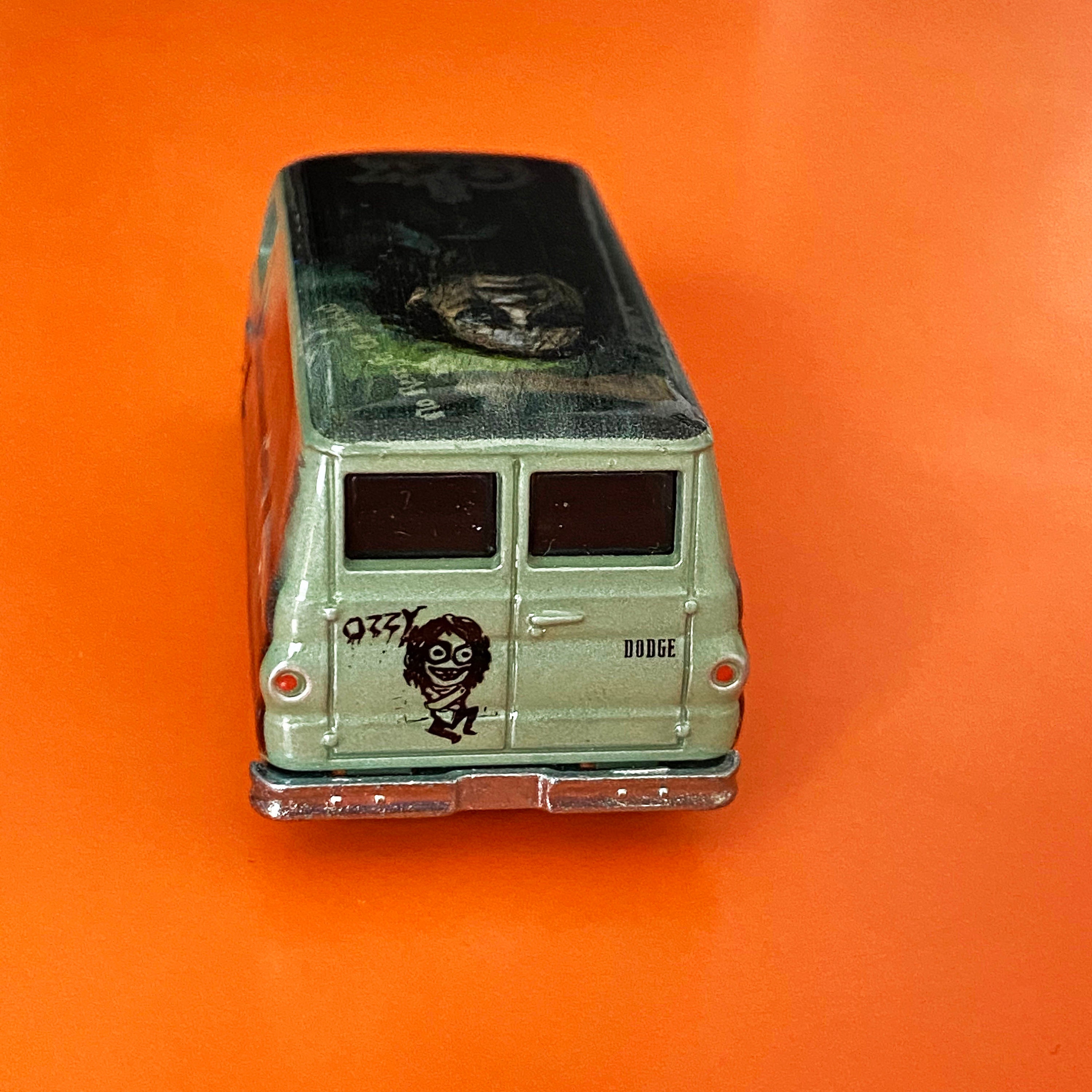 Hot Wheels Ozzy Osbourne 1966 Dodge Van A100 Rock Toy Car Hot Wheels Ozzy Osbourne 1966 Dodge Van A100 Rock Toy Car