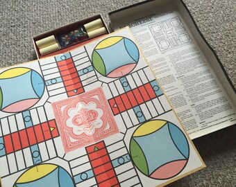 Vintage Parcheesi Royal Deluxe Edition Board Game 100