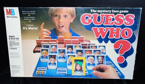 vintage guess who game