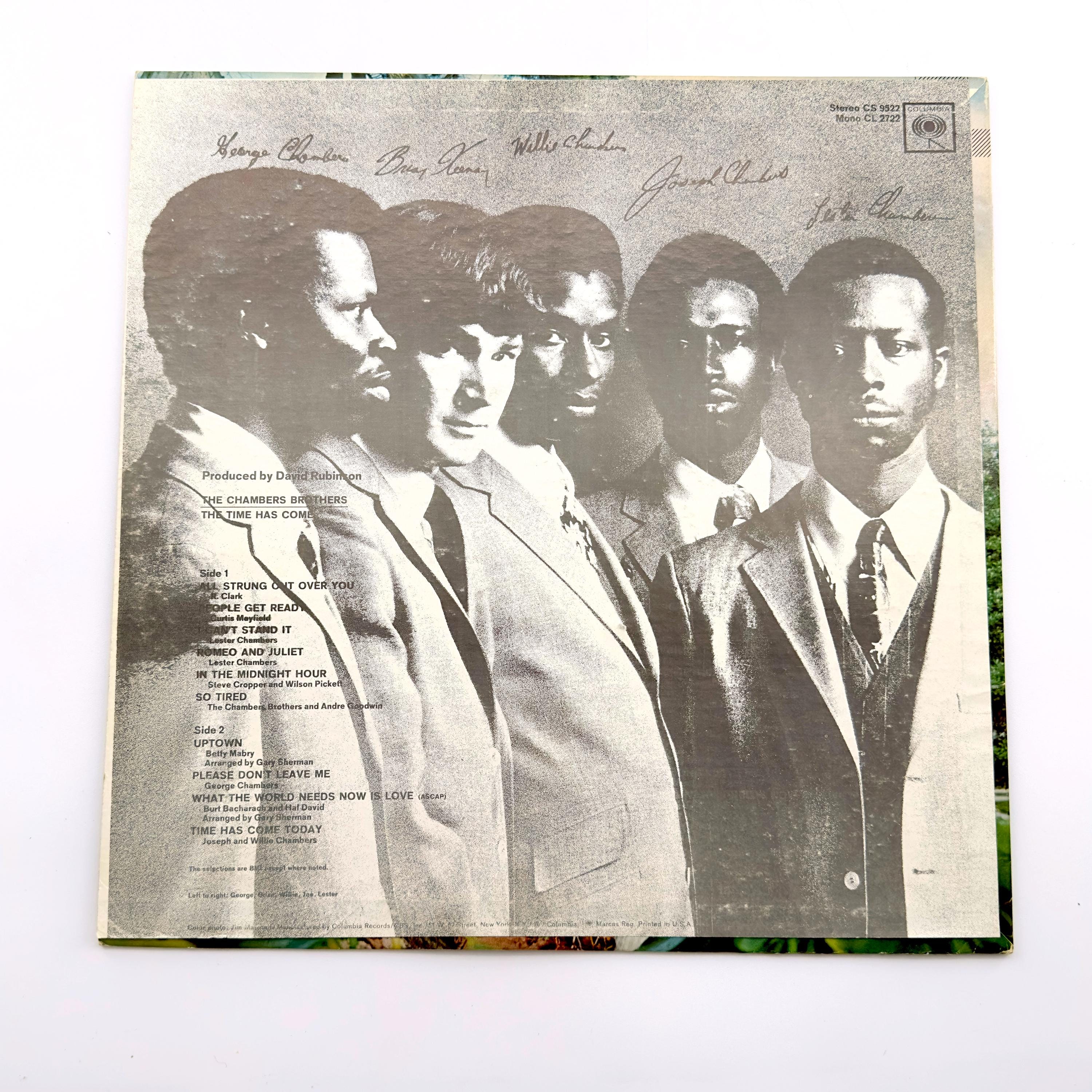 Vintage the Chambers Brothers the Time Has Come Vinyl Record LP