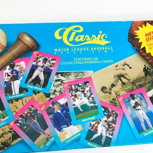 Vintage Classic Major League Baseball MLB Board Game Sealed 100% Complete Board Game 1989 80s Games