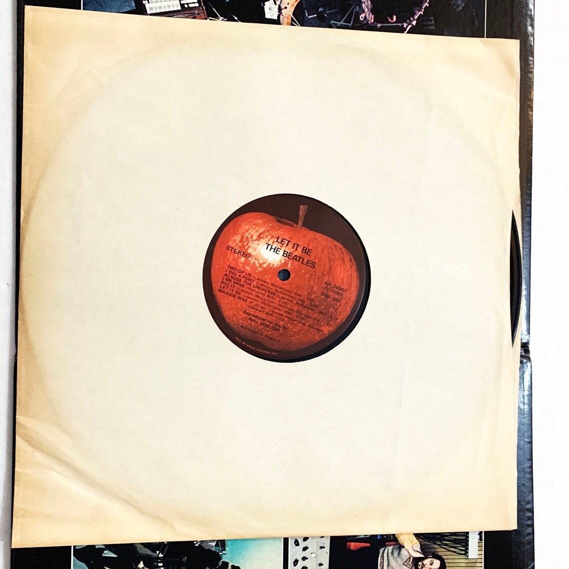 Beatles Let It Be Traduction Francais Vintage The Beatles Let it Be 12 LP Record Vinyl Album 70s | Etsy