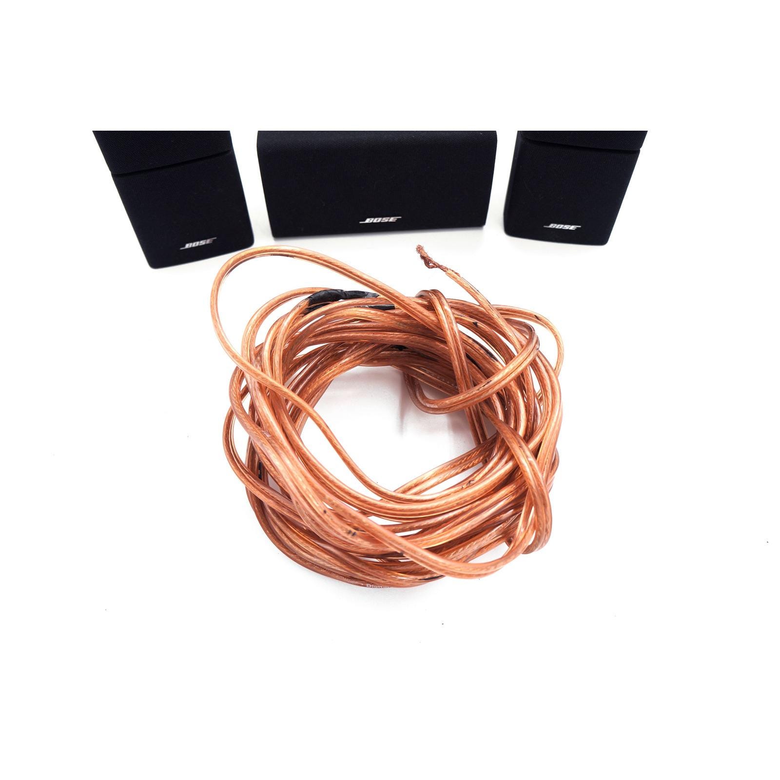 Bose Acoustimass Double Cube Speakers & Horizontal Center Channel