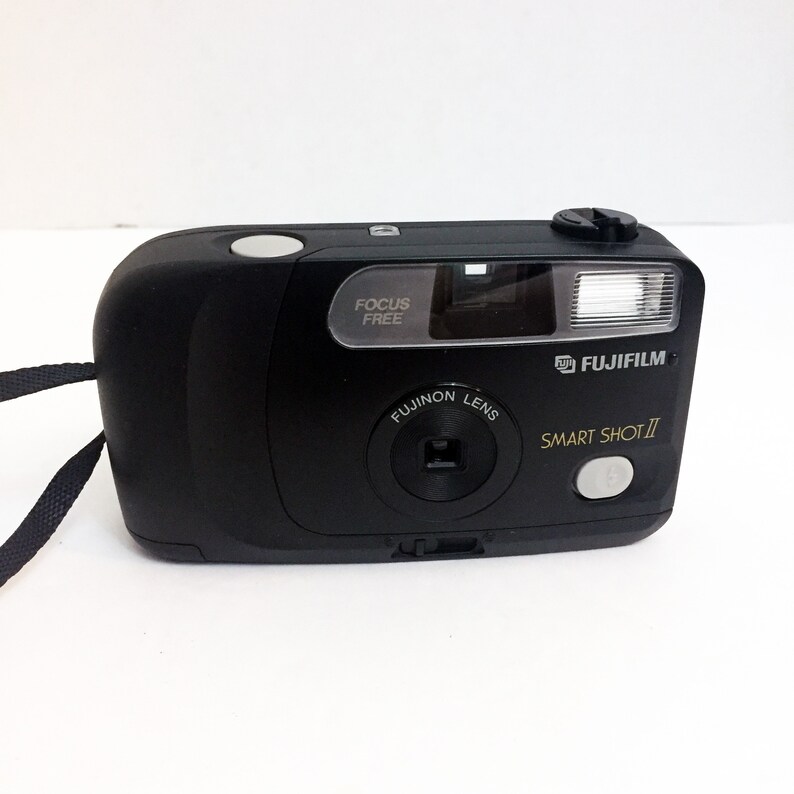 Vintage Fujifilm Smart Shot II Fuji Lomo Point Shoot Film Camera Tested Works Auto Focus 35mm Case
