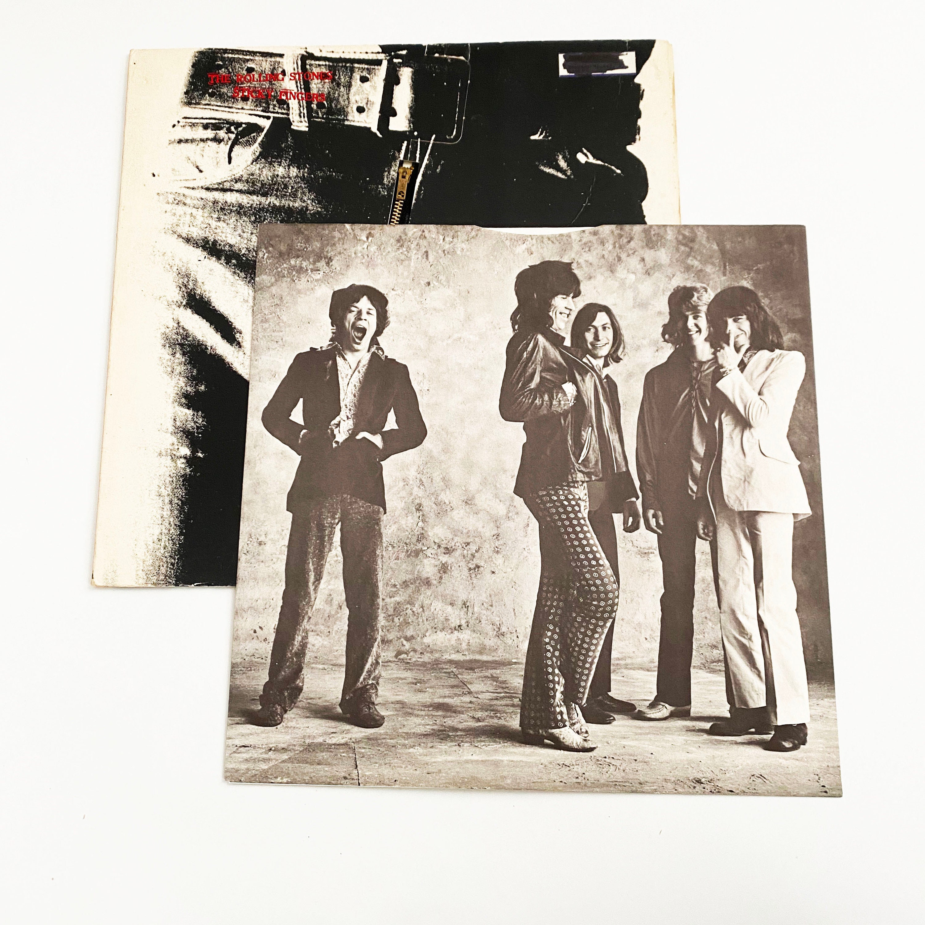 Vintage Rolling Stones Sticky Fingers LP, 1971 Zipper Cover - Etsy