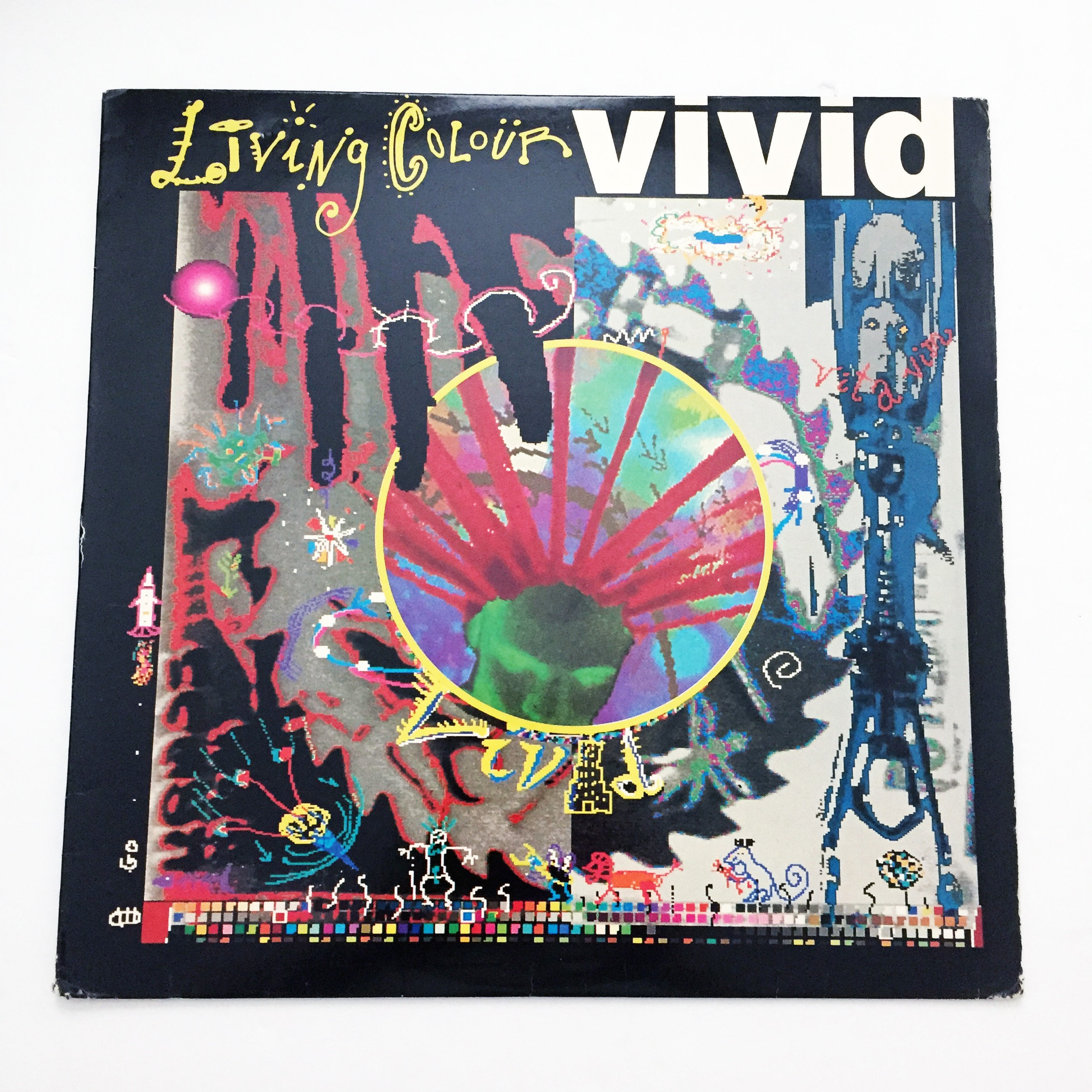 Vintage Living Colour Vivid Vinyl Record LP Album - Etsy