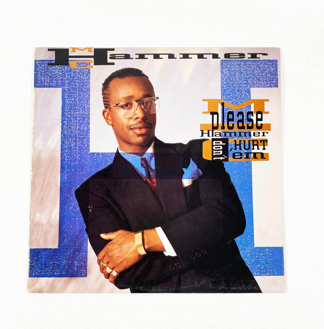 Vintage MC Hammer Please Hammer Don't Hurt 'em Album Vinyl